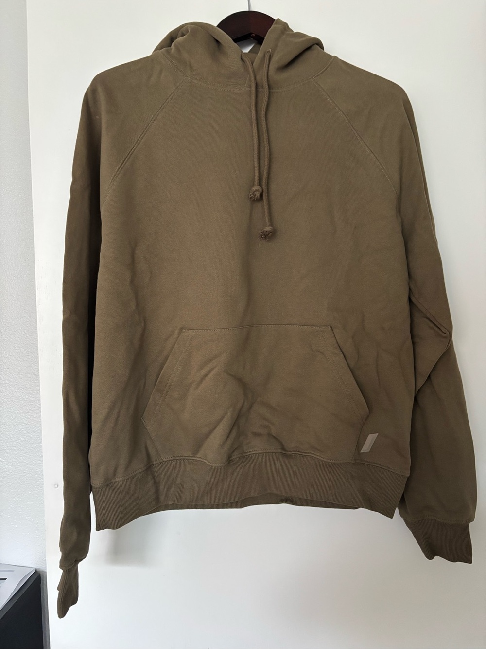 Zara Classic Olive Green Pullover Hoodie